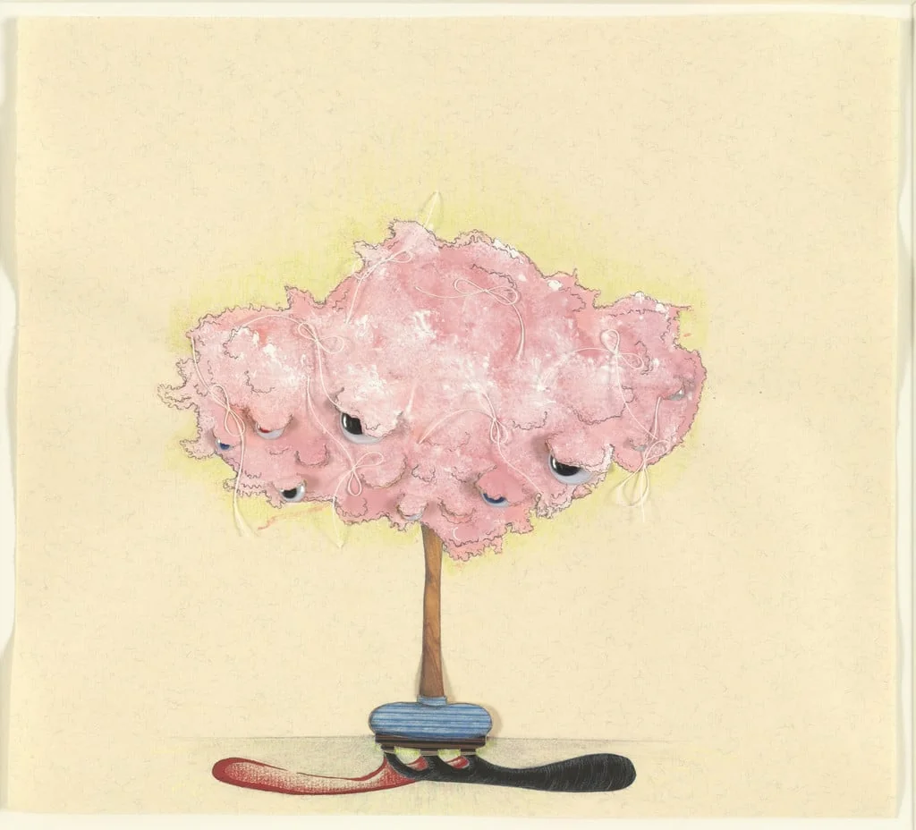 Untitled, by Kathy Butterly, gouache, 2003