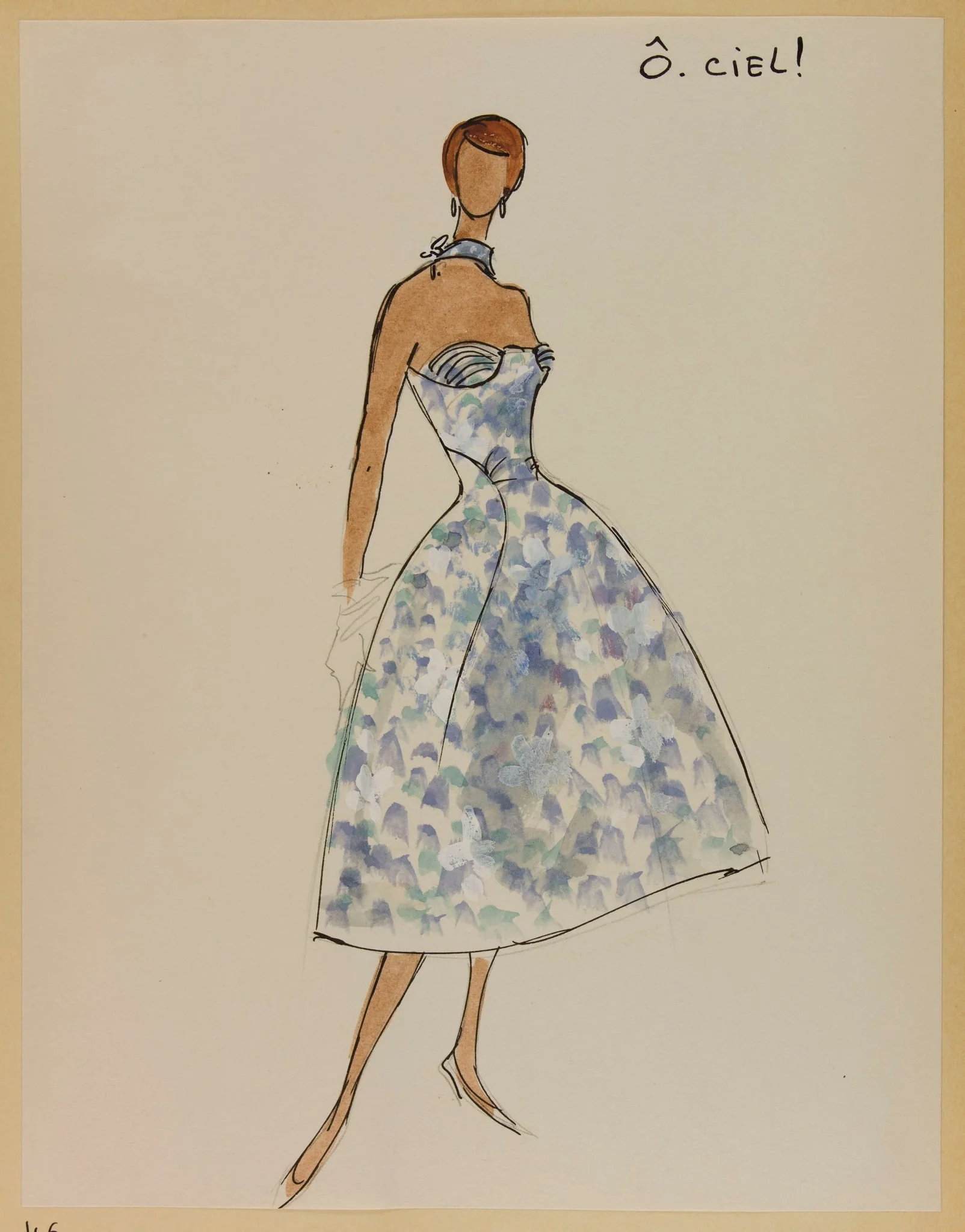 Ô. Ciel !, by Carven, 1955