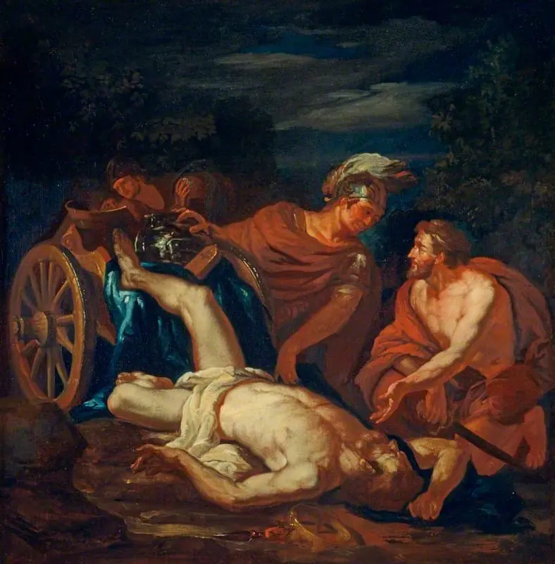 The Death of King Laius