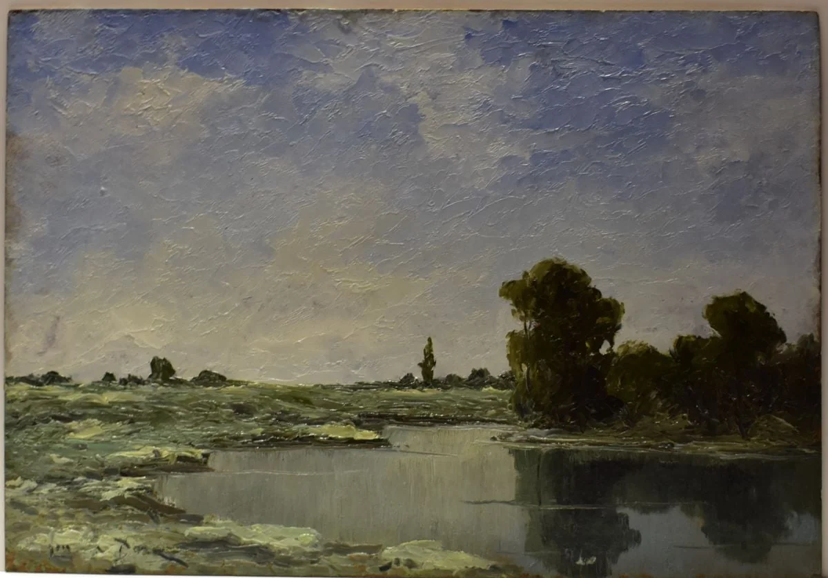 Malul Lacului, by Gheorghe Doru Ionescu, unspecified