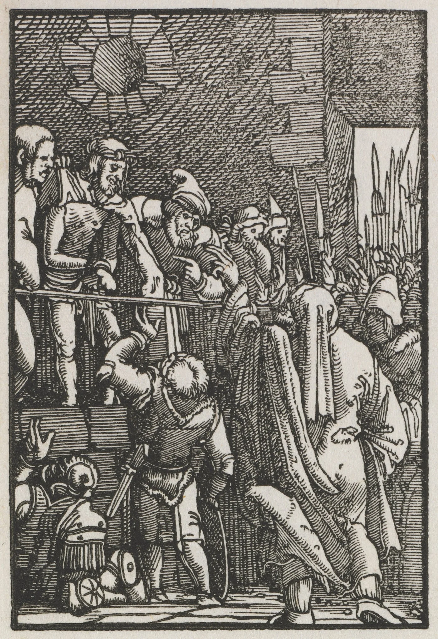 The Fall and Redemption of Man: Ecco Homo, by Albrecht Altdorfer, 1515