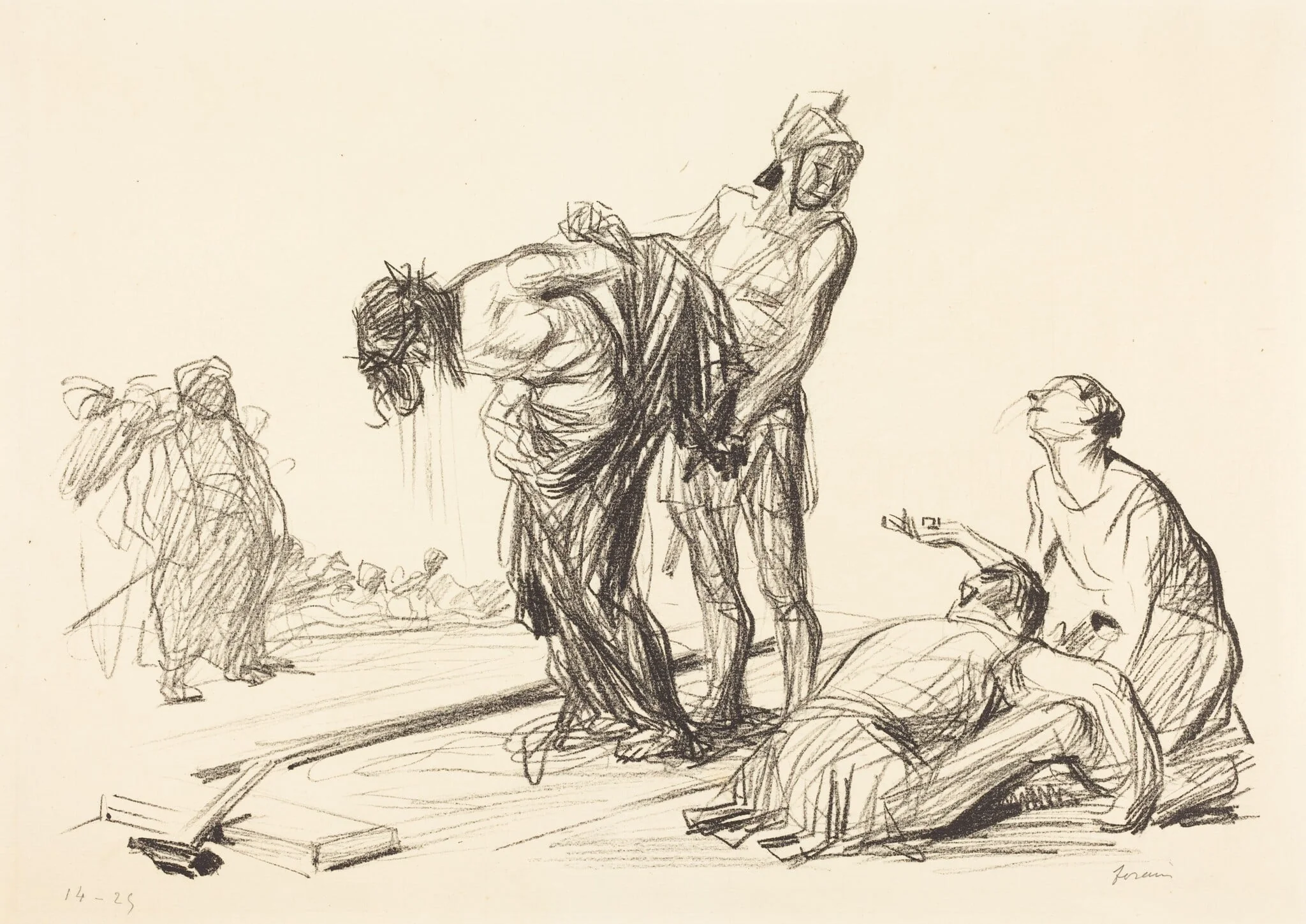 Le Christ dépouillé de se vêtements (Christ Stripped of His Clothes)