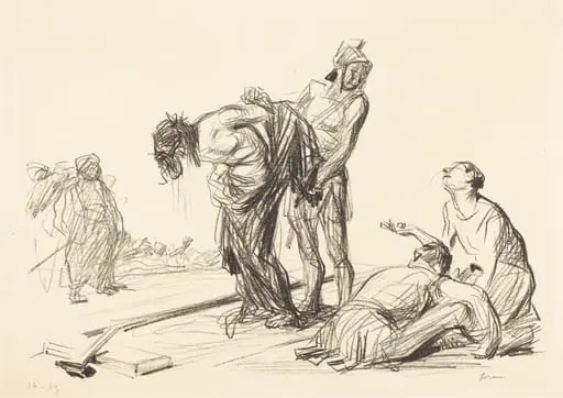 Le Christ dépouillé de se vêtements (Christ Stripped of His Clothes)