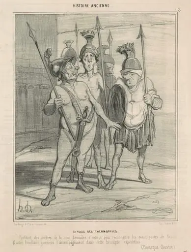 La veille des Thermopyles