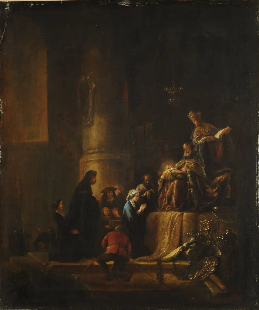 Presentation to the temple