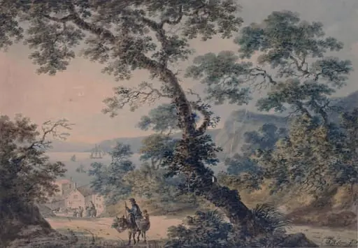 Village on the seashore
