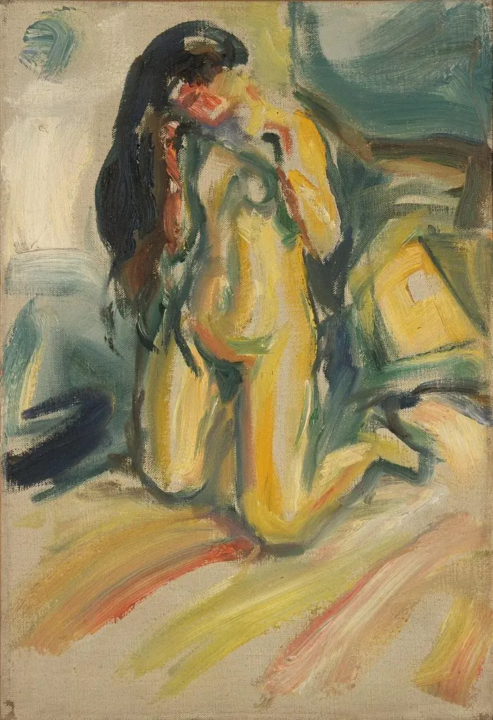 Kneeling Nude