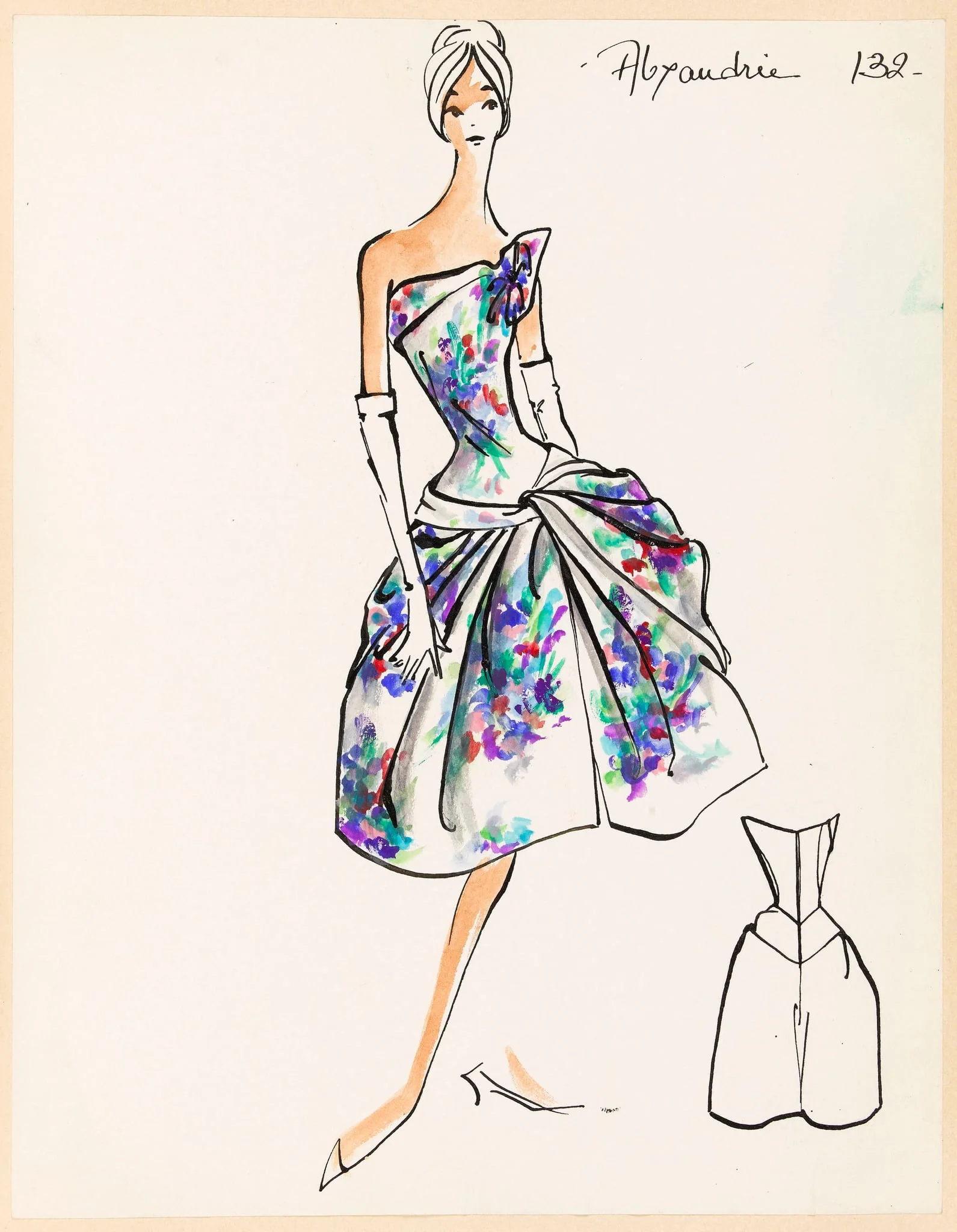Alexandrie, by Carven, 1959
