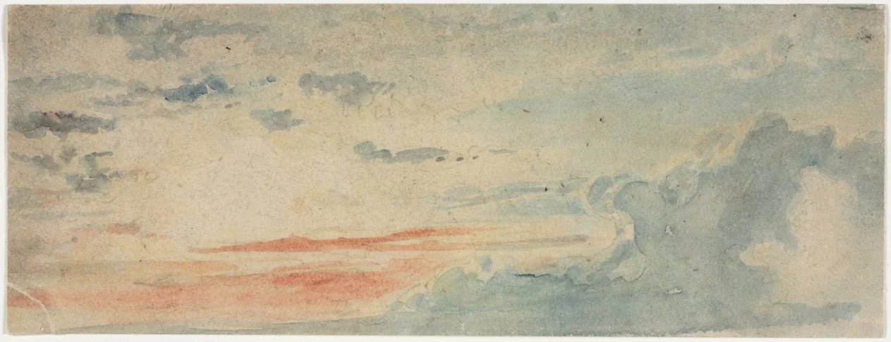 Cloud Study, by Unknown, 1804