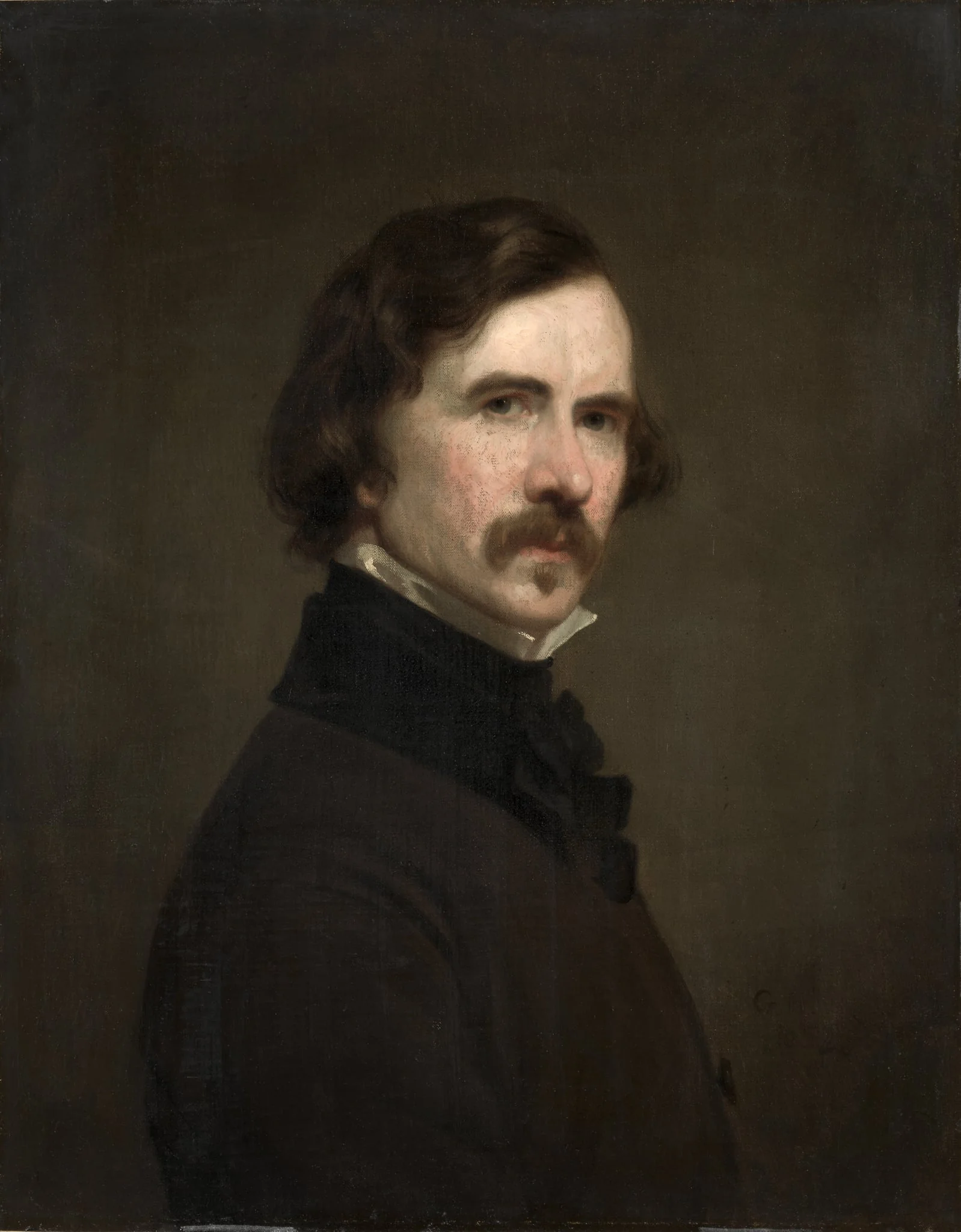 Self-Portrait, by George P. A. Healy, unspecified, 1852