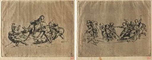 Bacchanal with Children and Donkey