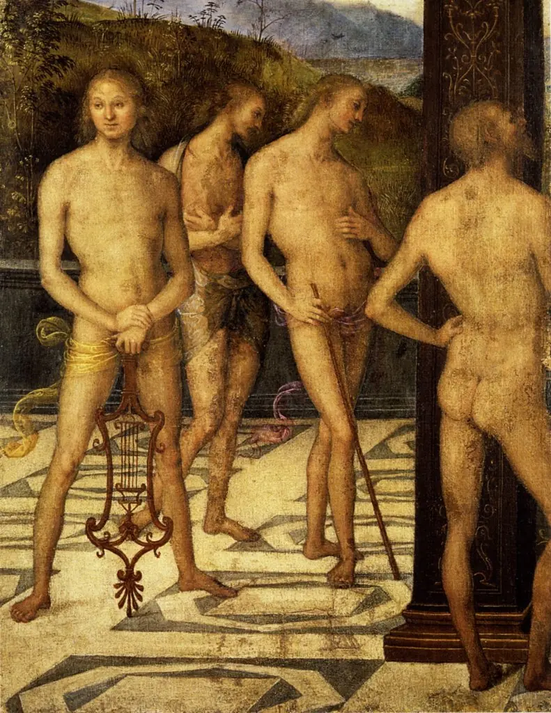 Four Male Figures