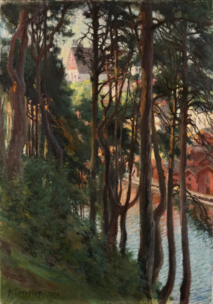 View of Porvoo from Nasinmaki