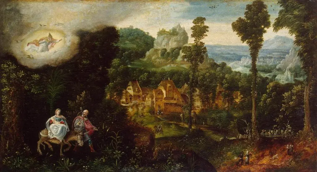 Landscape with Flight into Egypt