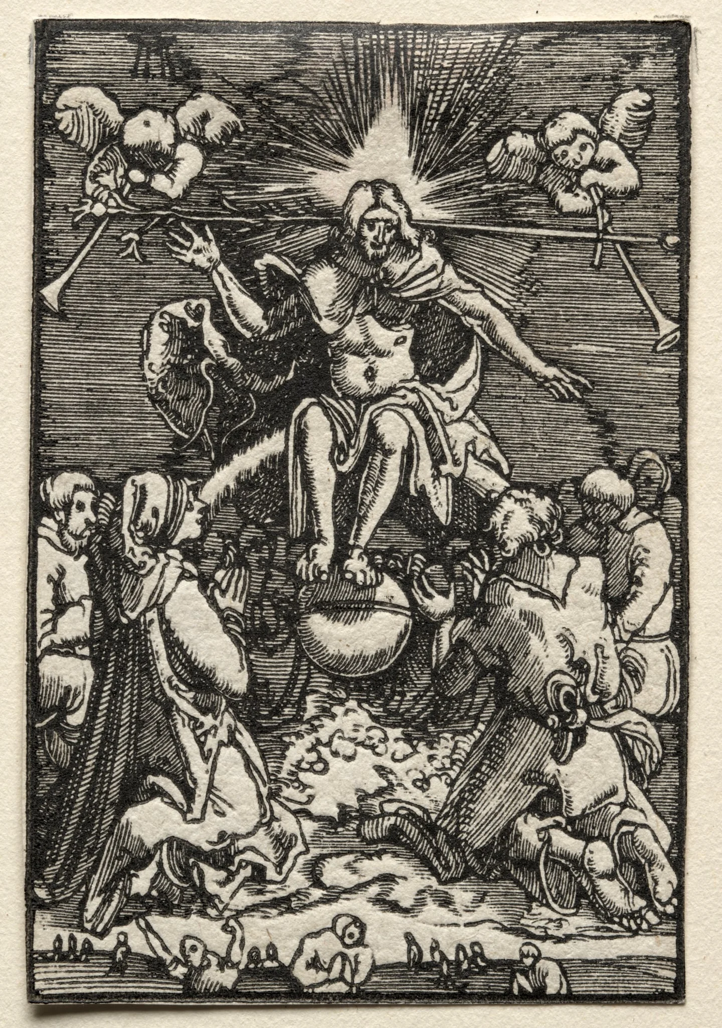 The Fall and Redemption of Man:  The Last Judgment, by Albrecht Altdorfer, 1515