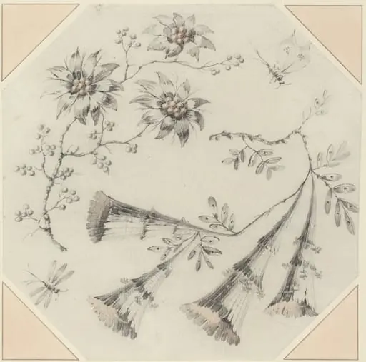 Trumpet Flowers and Daisies