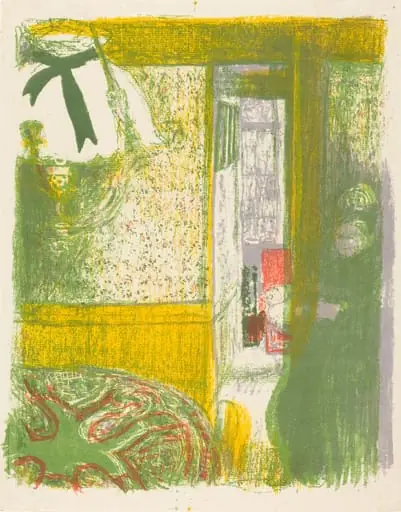 Interior with Hanging Lamp (Interieur à la suspension)