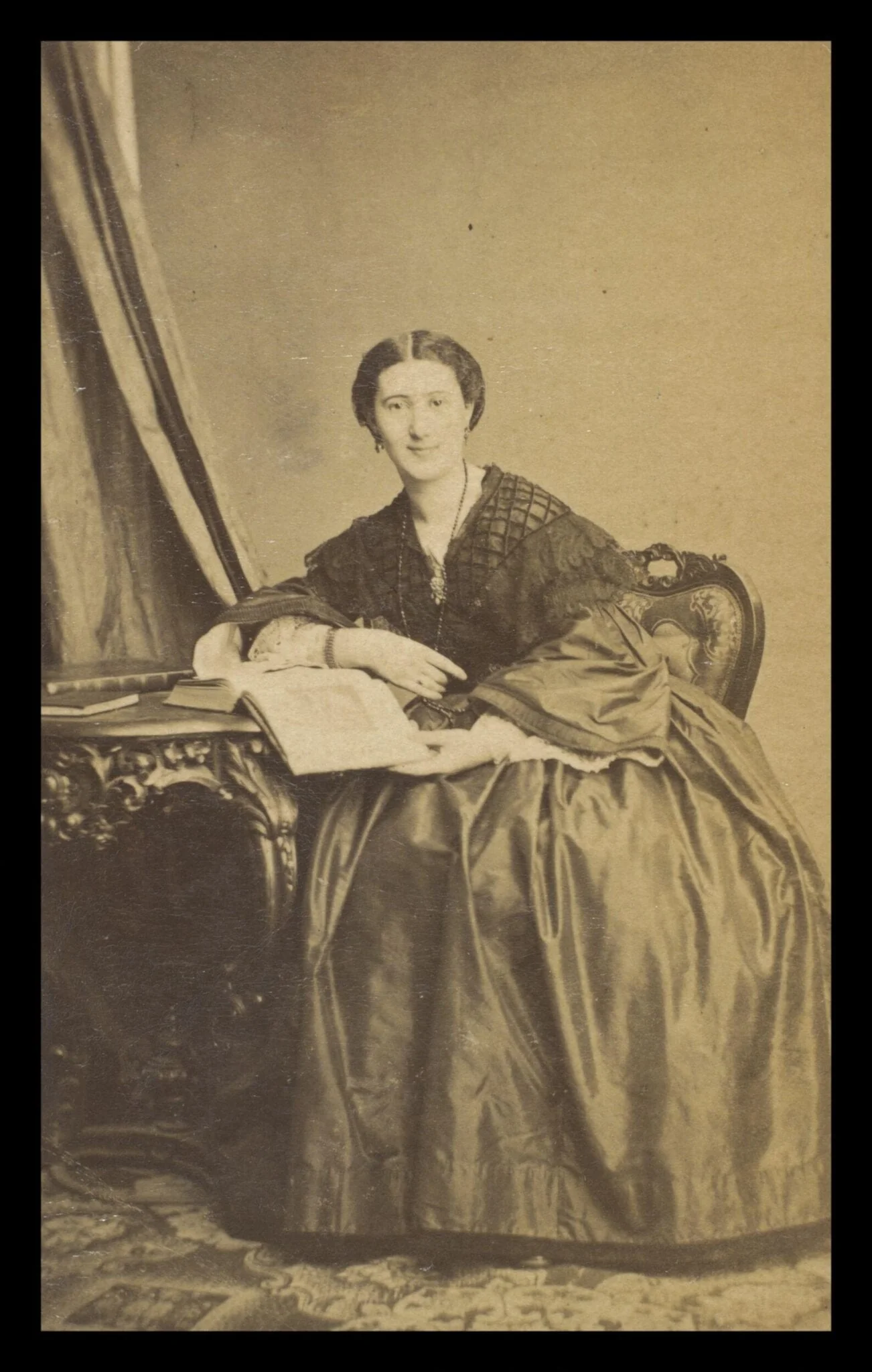 Guy Little Theatrical Photograph, by V. Plumner, photographic, 1859