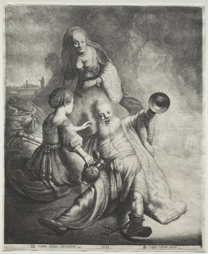 Lot and His Daughters