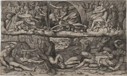 Jupiter Defeating the Giants