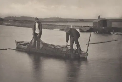 Taking Up the Eel Net