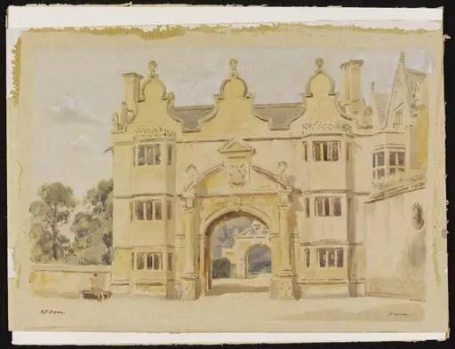 Entrance to Stanway House