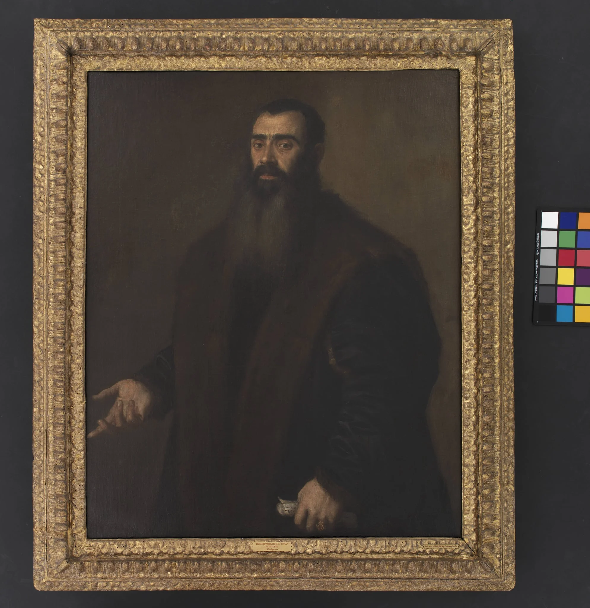 Portrait of the Nuremburg Merchant and Collector Willibald Imhoff the Elder (1519-1580), by Unknown, unspecified, 1550