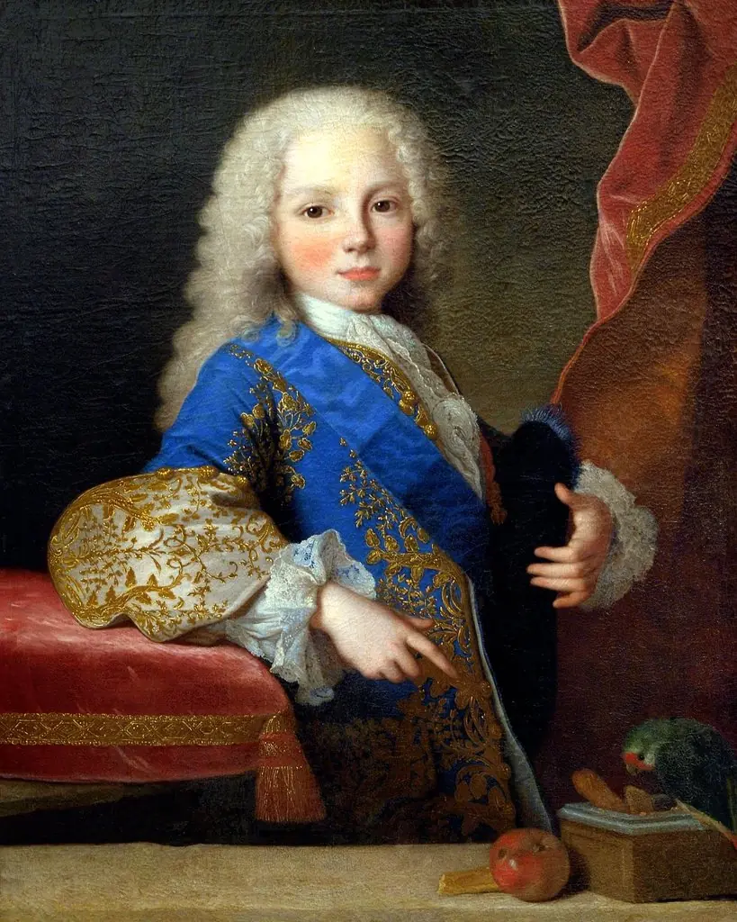 The Infant Philip of Bourbon, future Duke of Parma, Piacenza and Guastalla, in his childhood
