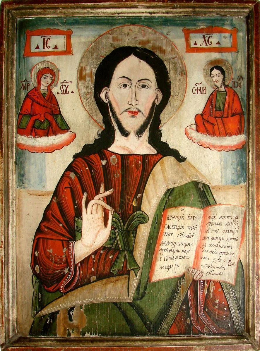 Deisis, by Popa Nicolae, unspecified, 1777