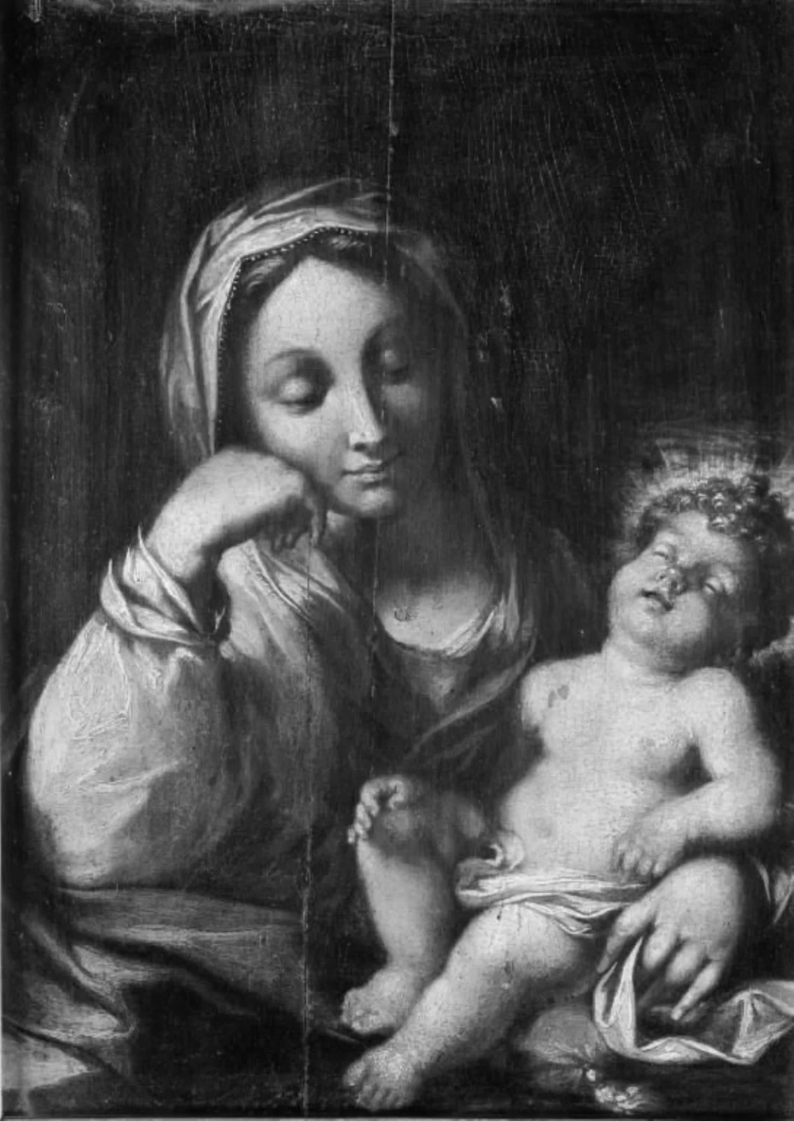 Virgin and Child, by Unknown, 1550