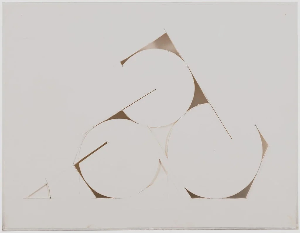 Untitled, by Gordon Matta-Clark, graphite, 1976