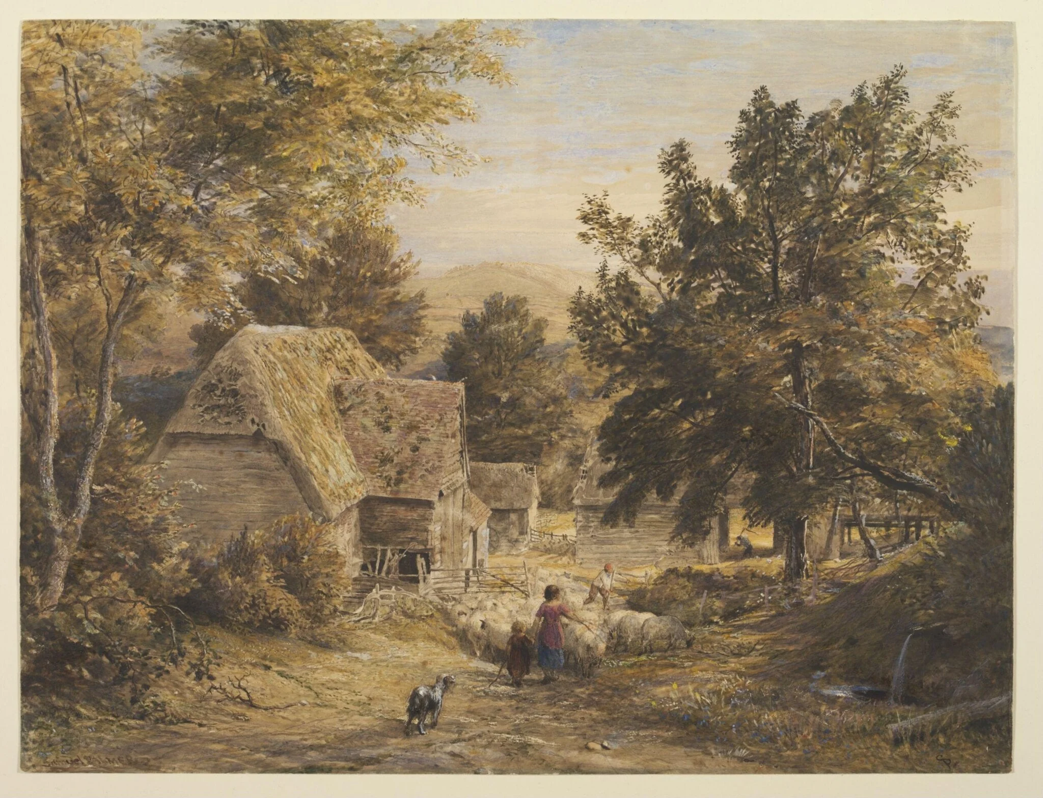 A Farmyard near Princes Risborough, Bucks