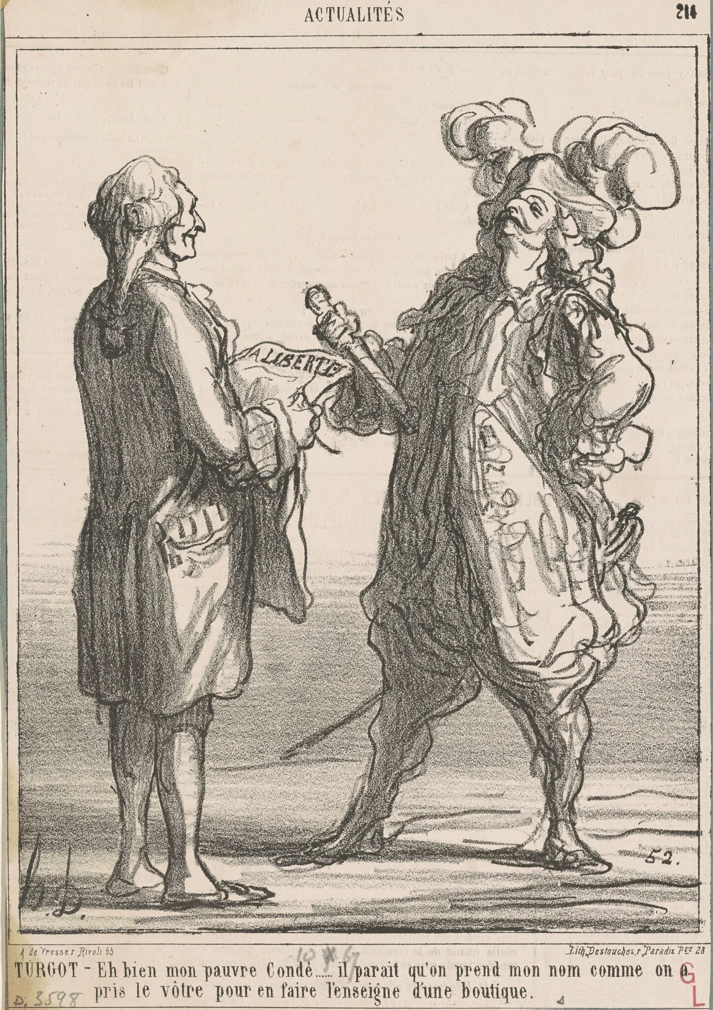 Turgot -- Eh bien mon pauvre condé ...