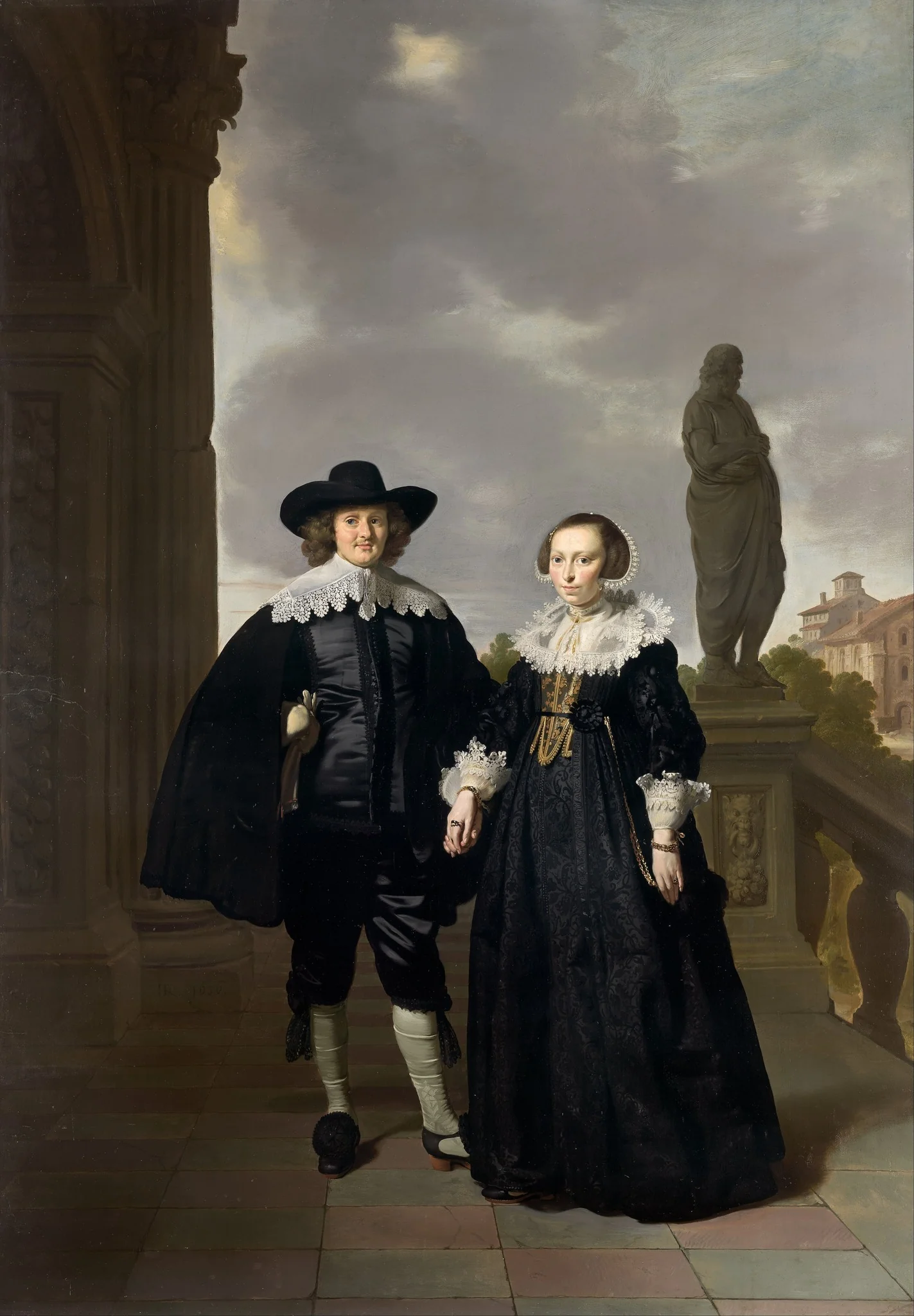 Frederick van Velthuysen and his wife, Josina, by Thomas de Keyser, unspecified, 1636