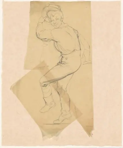 Studies for "Dance on a Stone Boat" and "In the Cornfield"