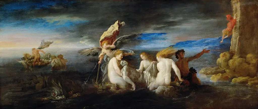 Hero mourns the dead Leander