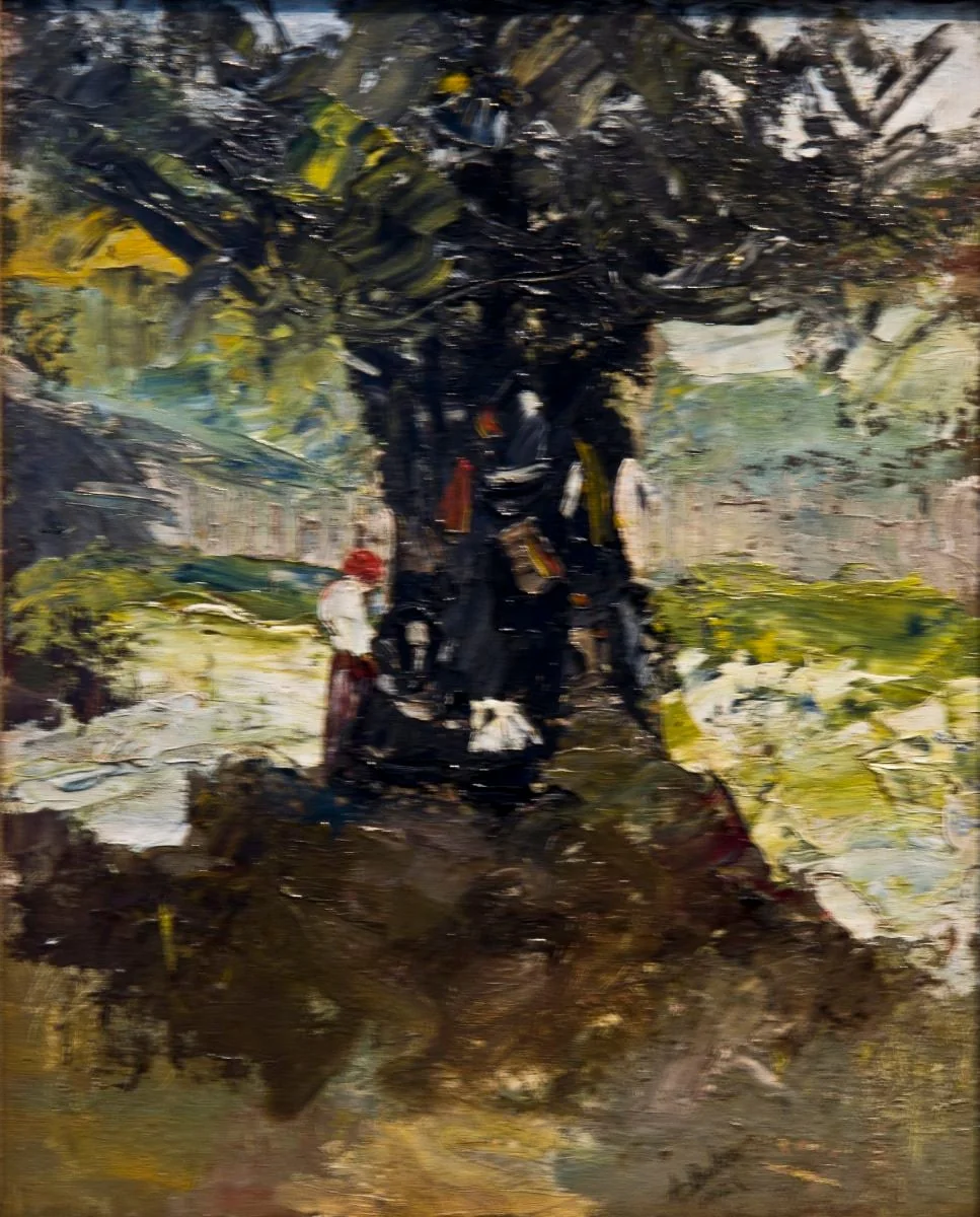 Peisaj la marginea apei, by Baltazar Apcar (Abgar), unspecified, 1907