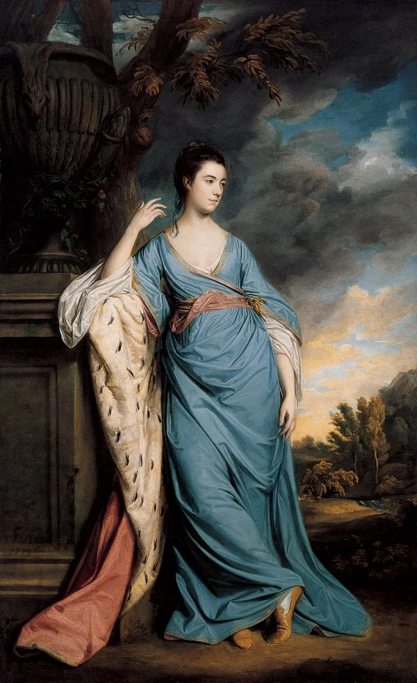 Portrait of a Woman, by Joshua Reynolds, oil, 1759