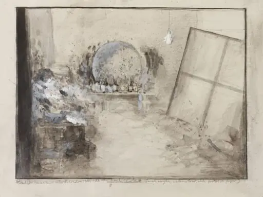 Study for Reece Mews Interior (Francis Bacon's Studio)