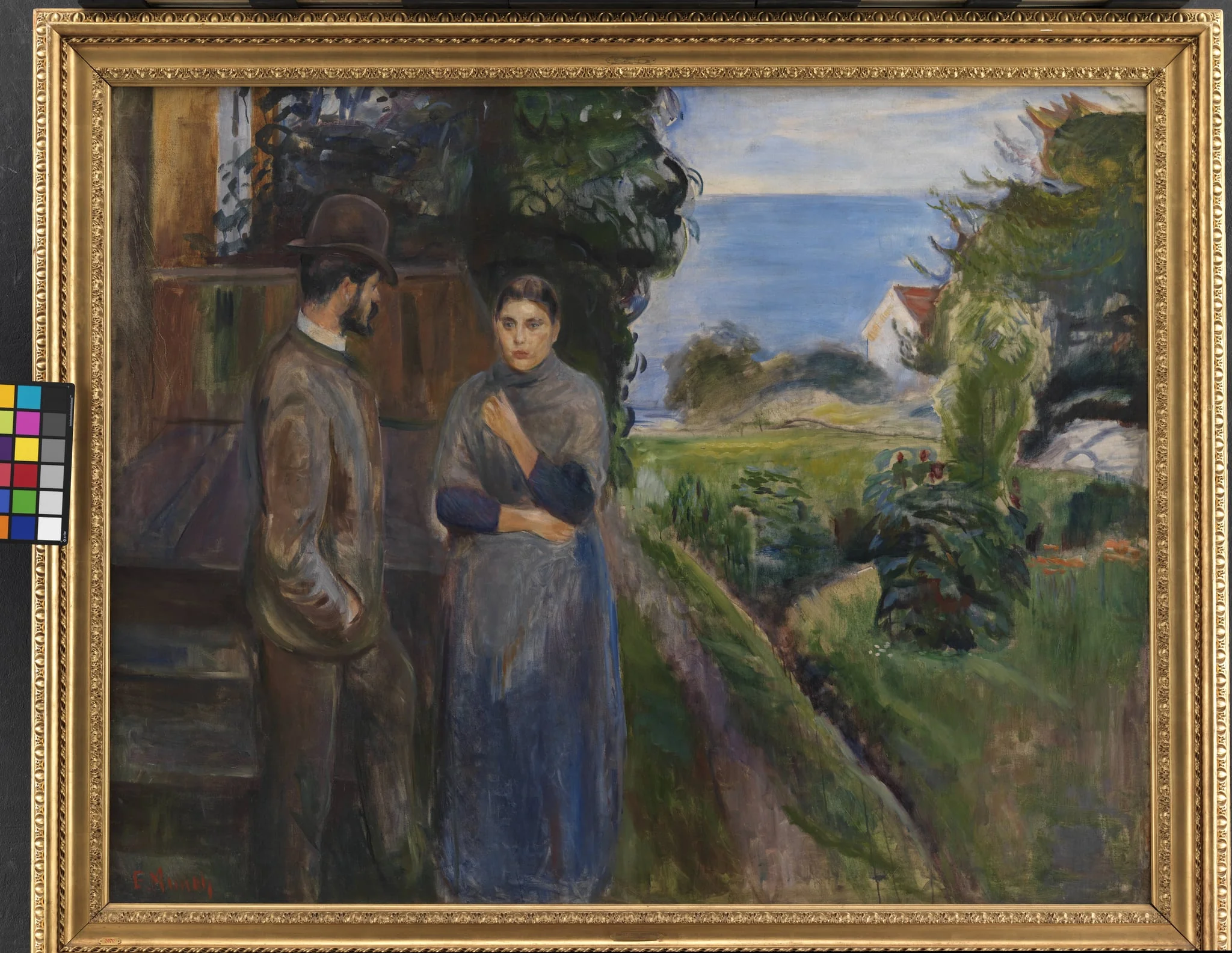 Summer Evening, by Unknown, 1889