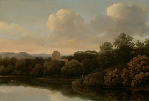 Wooded Landscape with River