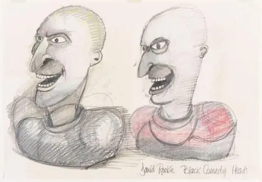 Black Comedy Heads