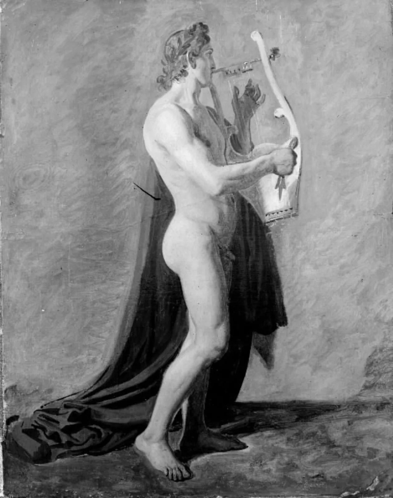 Apollo with his Lyre, by Unknown, 1846