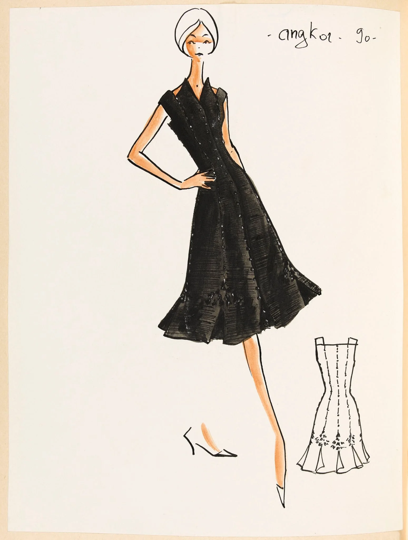 Angkor, by Marie-Louise Carven, 1959