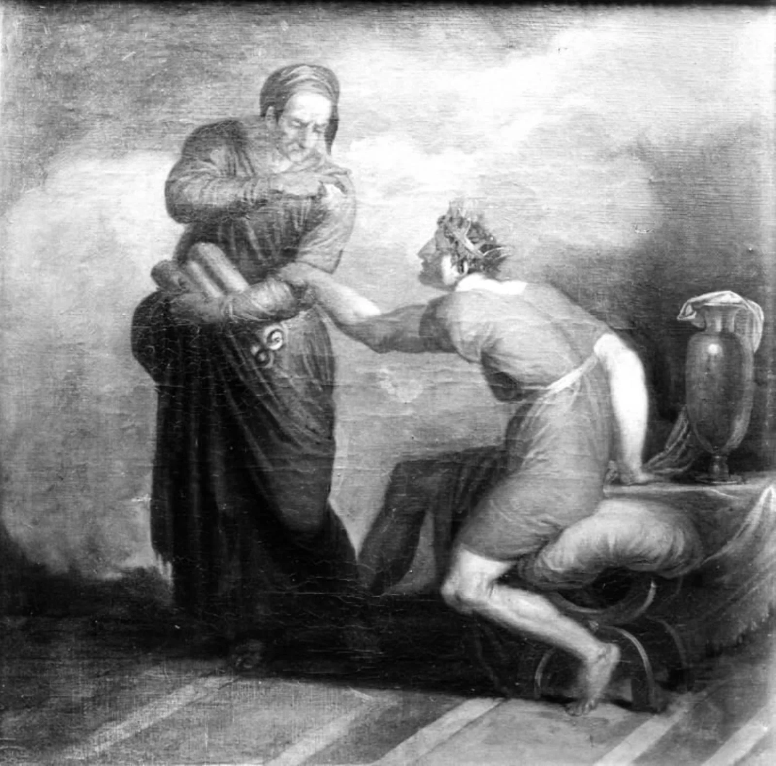 Tarquin and the Sibyl, by Unknown, 1809