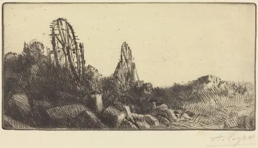 The Old Race-grounds at Montrouge (Les vielles carriers de Montrouge)