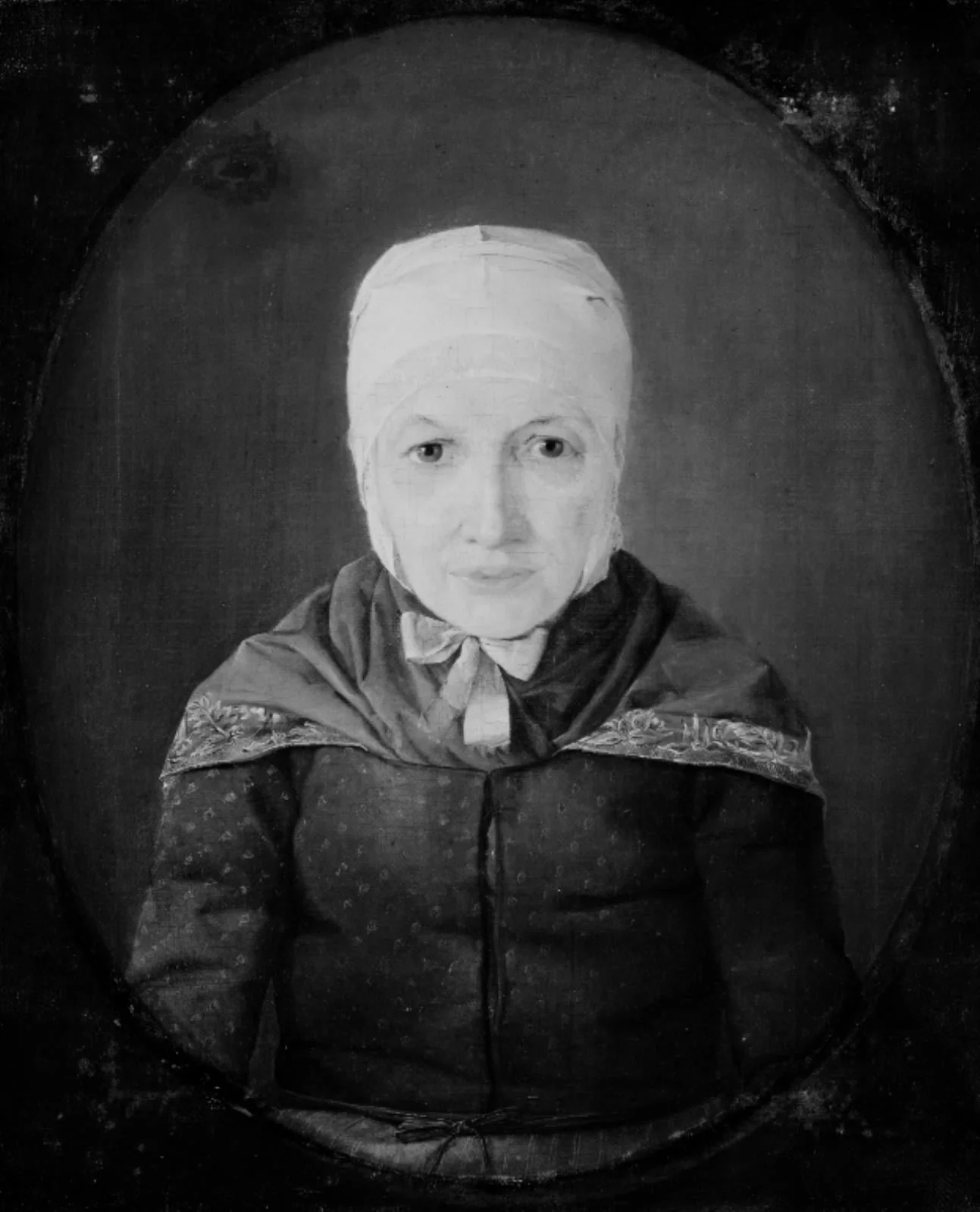 Kunstnerens mormoder, by Unknown, 1828
