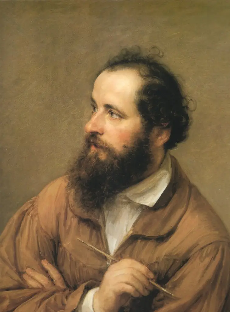 Porträt des Giacomo Trecourt (1812-1882)