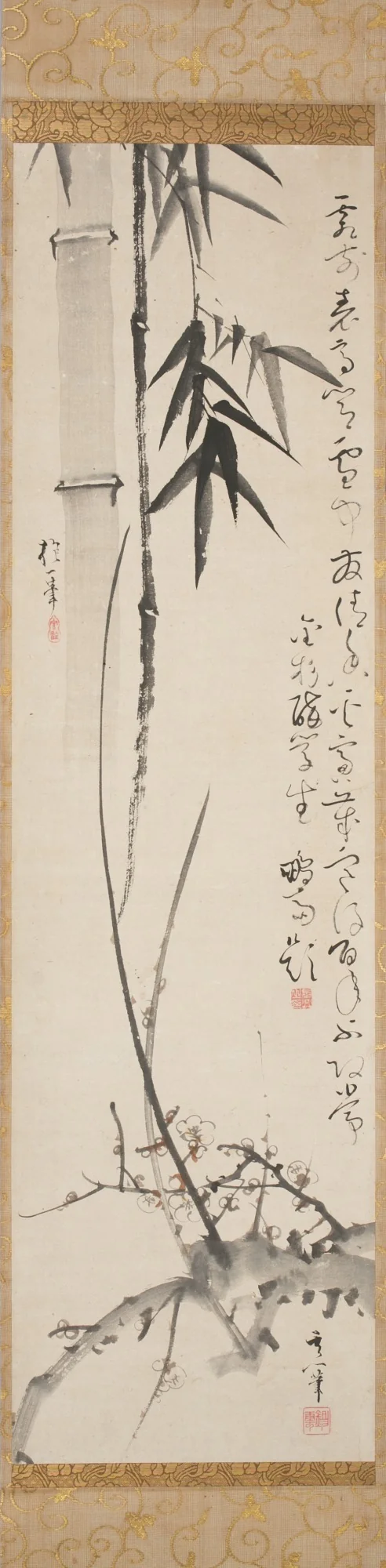 Bamboo and Plum Tree