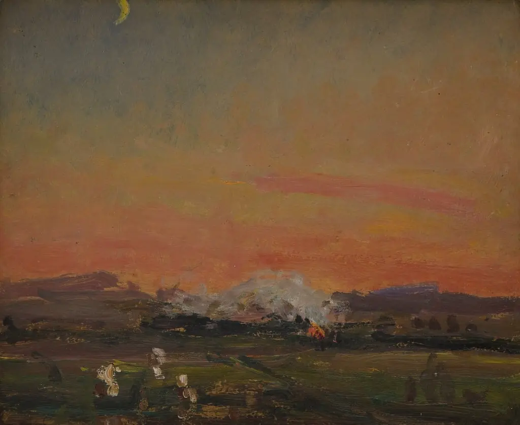 In the Field (Sunset in the Ukraine)